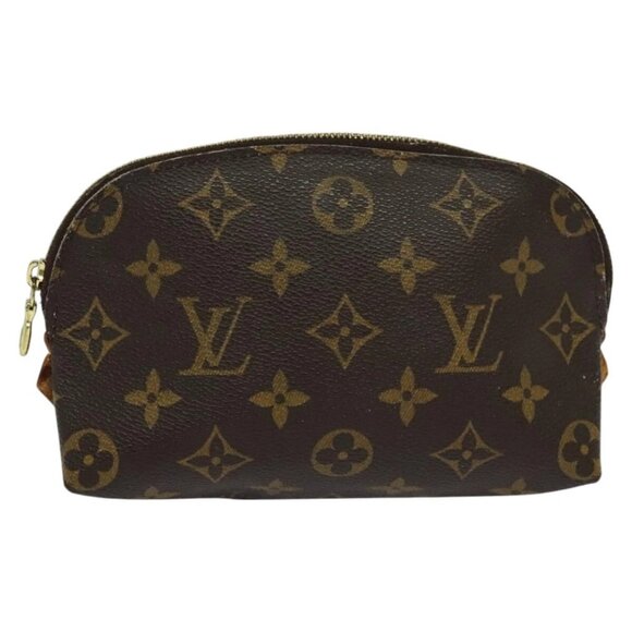 LOUIS VUITTON Monogram Pochette Cosmetic PM Cosmetic Pouch - Picture 12 of 15